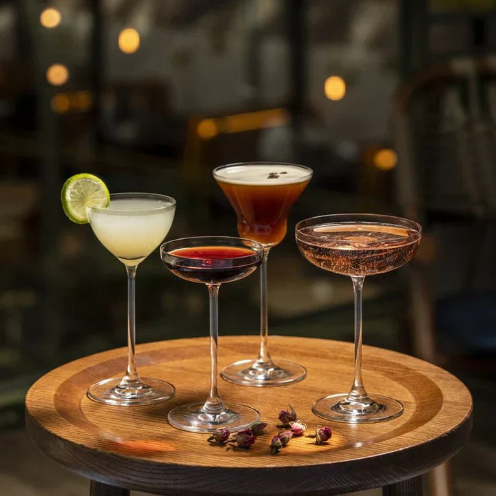 Coupe glas vs martini glas: wat is het verschil tussen deze cocktailglazen voor de horeca
