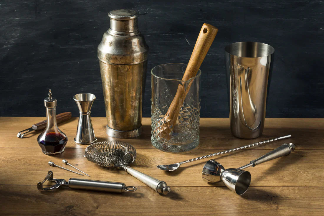 Bar tools voor de horeca: de 10 belangrijkste bar tools voor elke cocktailbar