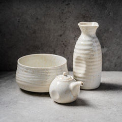 F2D Umi Sand servies – warme zandtinten
