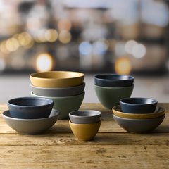 Churchill Nourish servies – organische vormen en glazuren