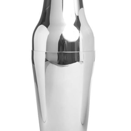 APS tweedelige shaker verzilverd messing 700 ml - luxe cocktailshaker voor bartenders