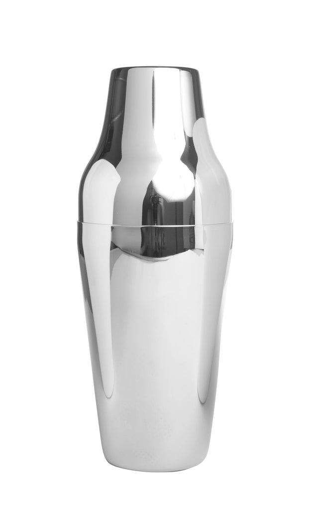 2pcs. Shaker, Brass silver plated, 700 ml