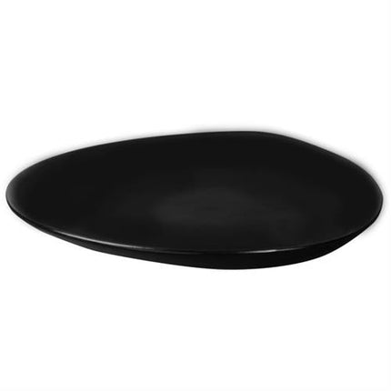 APS Ming bord 14,7 cm zwart - keramisch bordje voor dim sum en amuses
