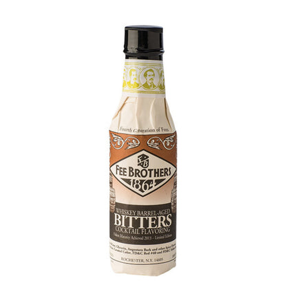 Fee Brothers Whiskey Barrel Aged Bitters 150 ml – vatgerijpte bitter voor whiskycocktails
