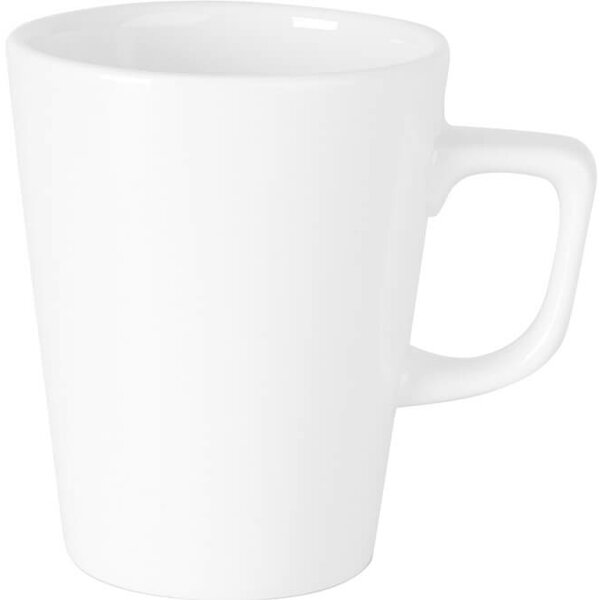 APS Basics mok 310 ml - witte porseleinen koffiemok voor de horeca