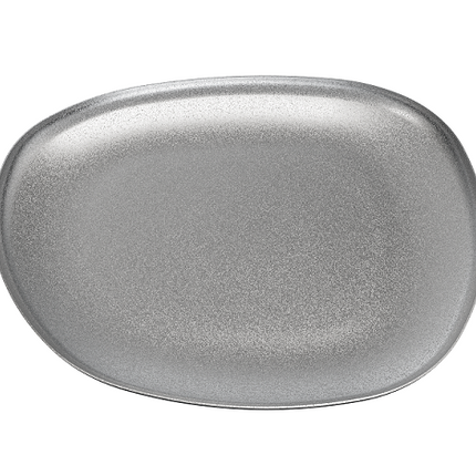 Ginza ovale serveerschaal 26,5 x 23,3 cm – presenteerplateau voor voorgerechten in de horeca