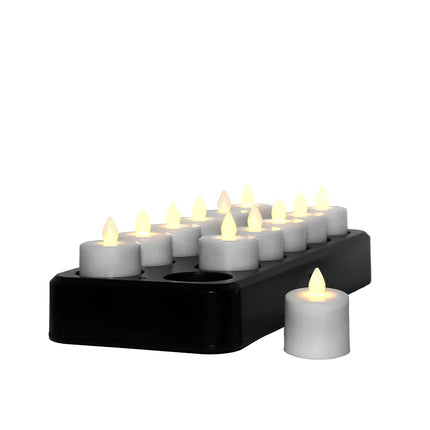Rechargeable LED Candle Lights set of 12
