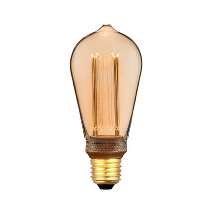 APS dimbare LED-lamp amber 6,4 x 14,2 cm - draadloze tafellamp voor restaurants