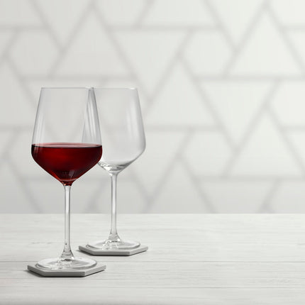 Royal Leerdam Carré wijnglas 650 ml – ruim wijnglas met vierkante voet