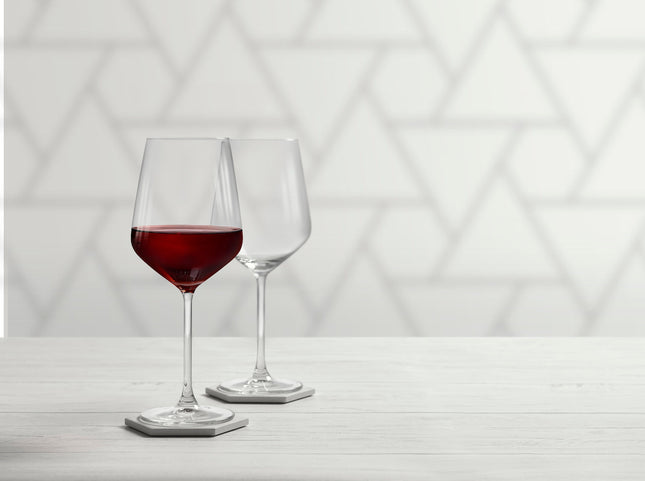 Royal Leerdam Carré wijnglas 650 ml – ruim wijnglas met vierkante voet