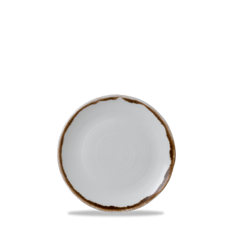 Dudson Harvest Natural organisch coupebord 16,4 cm – naturel porseleinen coupebord voor de horeca