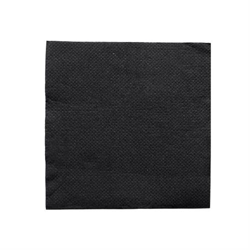 Cocktail Napkins 20*20 cm 1/4 Fold 2Ply 100Pcs Black