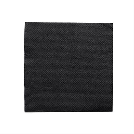 Cocktail Napkins 20*20 cm 1/4 Fold 2Ply 100Pcs Black