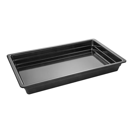 EMGA GN bak melamine 1/1 GN 65 mm zwart – diepe zwarte GN bak voor buffetten