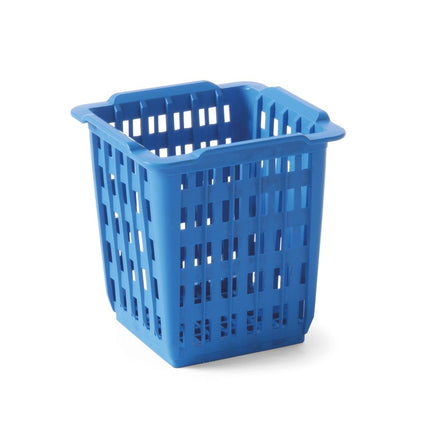 Hendi bestekkorf blauw 125x84x135 mm – kunststof bestekhouder voor de spoelkeuken