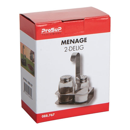 Menage RVS 2-Dlg P/Z