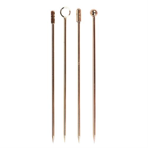 47 Ronin Cocktail pick set gold 105 mm (4 picks in 1 set)