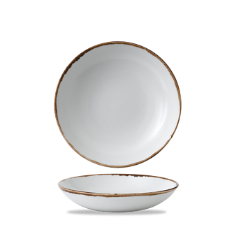 Dudson Harvest Natural coupekom 24,8 cm – naturel porseleinen kom voor restaurants