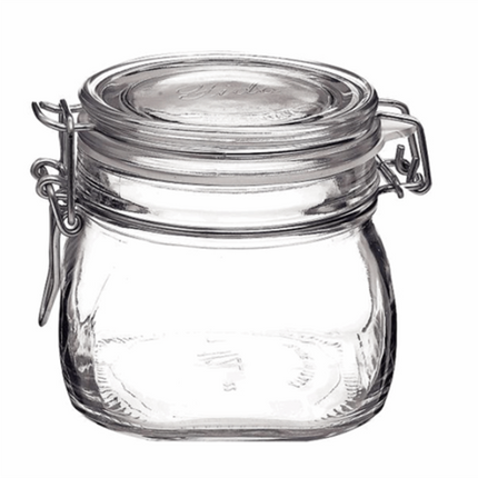Fido Square Jar 500 ml 6/box