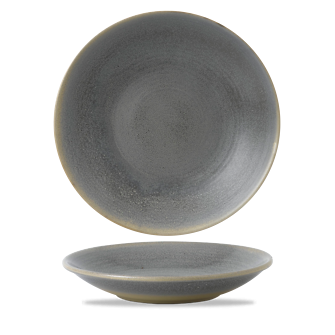 Dudson Evo Granite diep bord 29,3 cm – graniet-grijs porseleinen bord voor fine dining