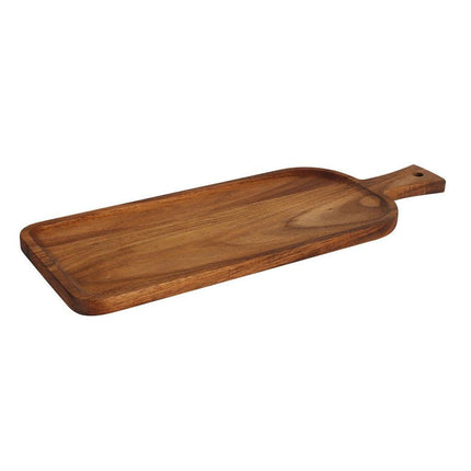 Serveerplank Acacia Hout Handvat Rechth. 42 x 15,5 cm 6/box