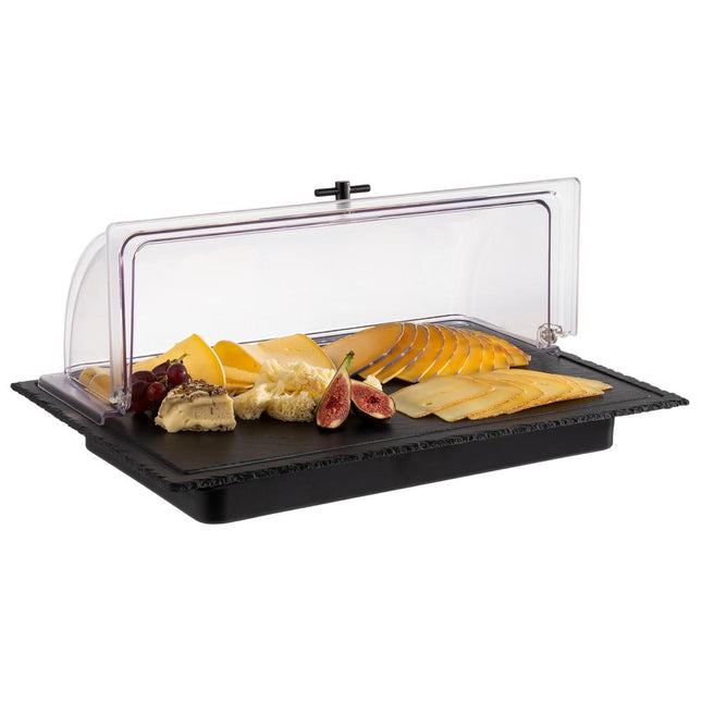 APS koeldisplay buffet detail – gekoelde presentatie voor hotelbuffet en catering