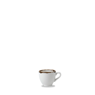 Dudson Harvest Natural espressokop 100 ml – naturel porseleinen espressokop voor de horeca
