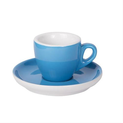 APS espressokop met schotel 55 ml - porseleinen set voor espresso in de koffiebar