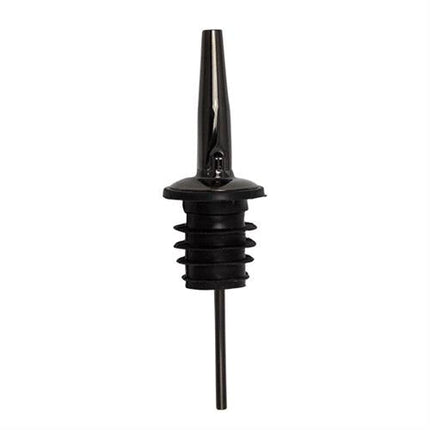 APS metalen pourer met rubberen kurk gunmetal - donkere schenktuit voor de bar