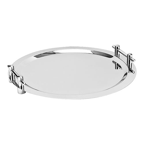 Serveerplateau Ø 50 cm inox