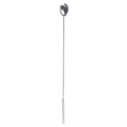 APS gedraaide barlepel rond 40 cm - lange roerlepel voor cocktails