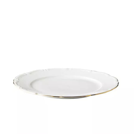 Maria Theresa bord  goud 28 cm 6/box