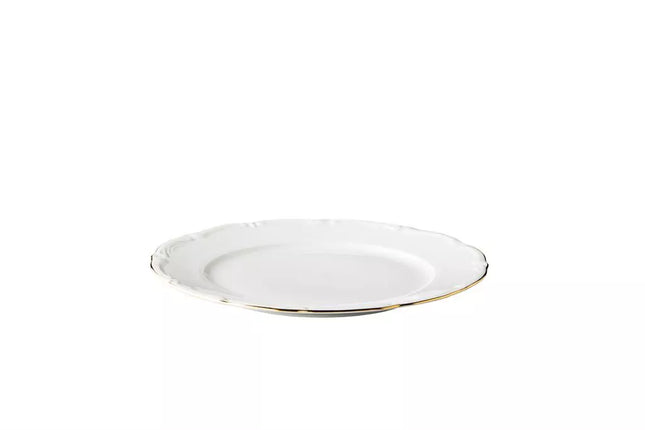 Maria Theresa bord  goud 28 cm 6/box