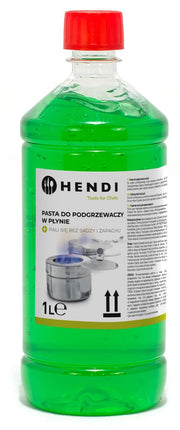 Hendi brandpasta fles 1 liter ethanol – vloeibare brandstof voor chafing dish