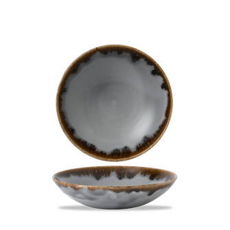 Dudson Harvest Grey coupekom 18,2 cm – grijze porseleinen coupekom voor de horeca