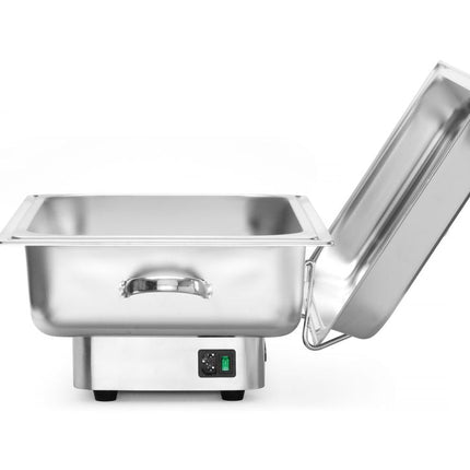 Hendi buffetwarmhouder GN 1/1 elektrisch – RVS chafing dish voor warme buffetten