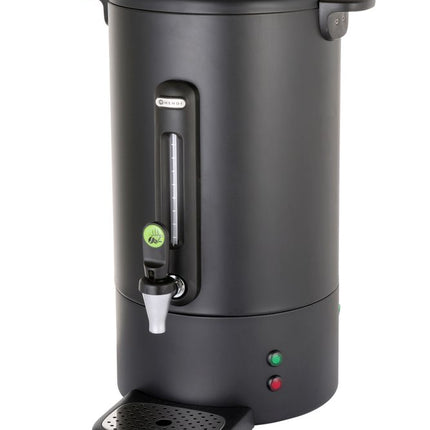 Hendi percolator 7 liter mat zwart – enkelwandige koffiepercolator voor bar en restaurant