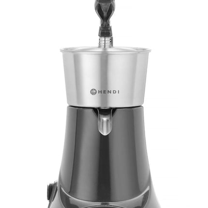 Hendi elektrische citruspers 980 tpm 230W – sinaasappelpers voor bar en ontbijtbuffet