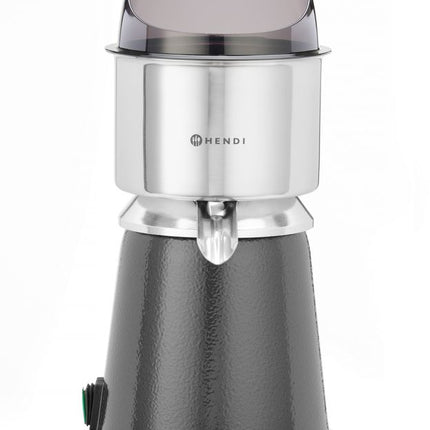 Hendi elektrische citruspers met anti-spatkap 180W – sapcentrifuge voor bar en hotel