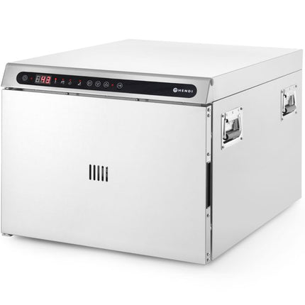 Hendi slow cooking oven 230V – compacte RVS oven voor restaurant en cateringkeuken