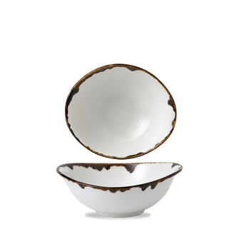 Dudson Harvest Natural diepe kom 17,4x14,7 cm – naturel porseleinen kom voor de horeca