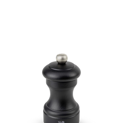 Peugeot Bistro pepermolen mat zwart 10 cm – strakke zwarte pepermolen voor restaurant en bar