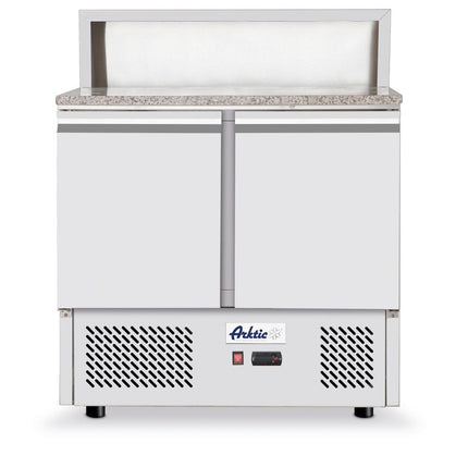 Hendi pizza koelwerkbank 250W – compacte saladette voor restaurant en afhaalzaak