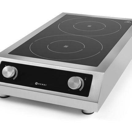 Inductiekookplaat dubbel2x3500W 400W 1/box