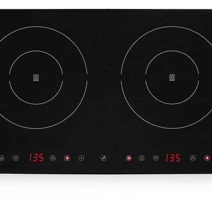 Dubbele Inductiekookplaat2000W+1500W Black Line 1/box