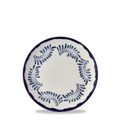 Dudson Harvest Mediterranean organisch coupebord 29 cm – mediterraan porseleinen bord voor fine dining
