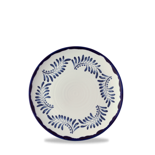 Dudson Harvest Mediterranean organisch coupebord 29 cm – mediterraan porseleinen bord voor fine dining