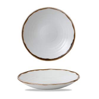 Dudson Harvest Natural organische coupekom 25 cm – naturel porseleinen coupekom voor de horeca