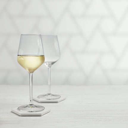 Royal Leerdam Carré wijnglas 280 ml – stijlvol wijnglas met vierkante voet