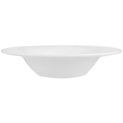 APS Basics diep bord 25 cm - wit porseleinen pastabord voor restaurants